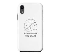 Custodia per iPhone XR Regalo astrologico Born Under the Stars per i fan