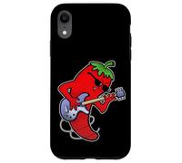 Custodia per iPhone XR Regalo per chitarrista Red Hot Chilli
