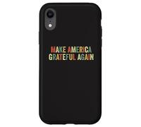 Custodia per iPhone XR Rendi l'America Grateful Again Patriottico Ringraziamento Turchia
