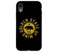 Custodia per iPhone XR Repubblica della California: Golden State of Mind Distressed