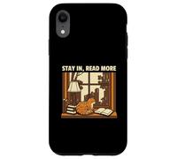 Custodia per iPhone XR Resta dentro, leggi di più Amante dei libri