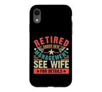 Custodia per iPhone XR Retired Under New Management See Wife For Details