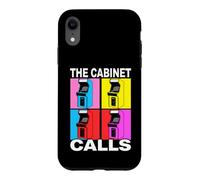 Custodia per iPhone XR Retro Arcade Cabinet Calls Video Gamer Retro Pop Art