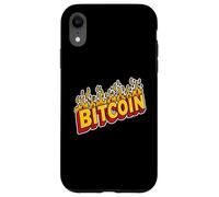 Custodia per iPhone XR Retro Bitcoin Crypto Moneta Digitale Denaro Valuta Futuro