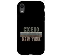 Custodia per iPhone XR Retro Cicerone New York