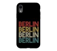 Custodia per iPhone XR Retro Distressed Germania Berlino Deutschland