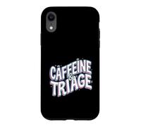 Custodia per iPhone XR Retro ER Nurse Caffeine & Triage Medical