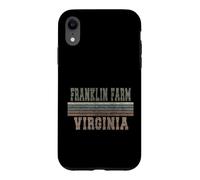 Custodia per iPhone XR Retrò Franklin Farm Virginia