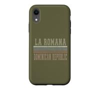 Custodia per iPhone XR Retro La Romana Repubblica Dominicana