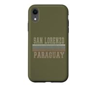 Custodia per iPhone XR Retrò San Lorenzo Paraguay