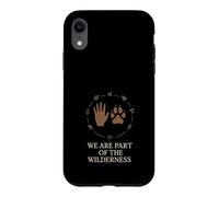 Custodia per iPhone XR Rewild Nature Rewilding Movimento Eco Attivista Mindful Earth