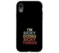 Custodia per iPhone XR Ricky Name Ricky Personalized Name First Given