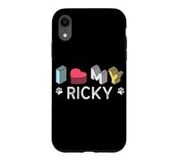 Custodia per iPhone XR Ricky Nome cane personalizzato Ricky Pet Lover