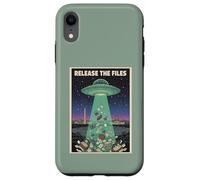 Custodia per iPhone XR Rilasciare i file UFO Divulgazione UAP Alien Conspiracy