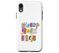 Custodia per iPhone XR Risen Hope Lives Christian Easter Resurrection Faith Cross