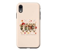 Custodia per iPhone XR Ritorno a scuola Squirrel Squad Autunno Autunno esign