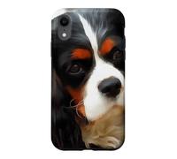 Custodia per iPhone XR Ritratto Di Un Re Carlo Cavalier Spaniel