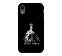 Custodia per iPhone XR Ritratto Regale di Caterina La Grande Imperatrice Russa