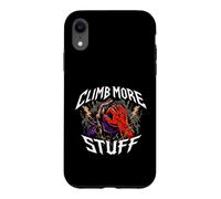 Custodia per iPhone XR Rock Climber Bouldering CLIMB MORE STUFF