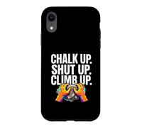Custodia per iPhone XR Rock Climbing Bouldering Chalk Up Climb Hands