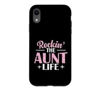 Custodia per iPhone XR Rockin' The Aunt Life