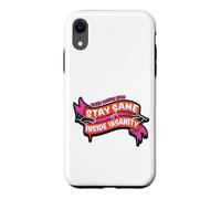 Custodia per iPhone XR Rocky Horror Show Stay Sane Inside Insanity Columbia Citazione