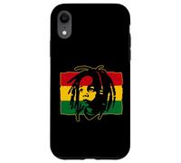 Custodia per iPhone XR Roots Reggae Baby Rasta Bandiera Rastafari Leone di Juda