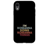 Custodia per iPhone XR Roseanna Name Roseanna Personalized Name First Given