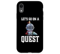 Custodia per iPhone XR RPG Gamer Andiamo su un giocatore Quest Knight Warrior