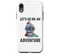 Custodia per iPhone XR RPG Gamer Let's Go On An Adventure Knight Gioco Giocatore
