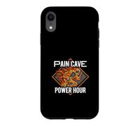 Custodia per iPhone XR Running Skeleton Pain Cave Power Hour Endurance Athlete