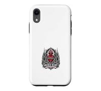 Custodia per iPhone XR Sacro Cuore Bruciante Con Misericordia Croce Gotica