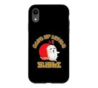 Custodia per iPhone XR salsa di soia Sushi Asiatico Sashimi Sushibar diner Giappone cibo nori