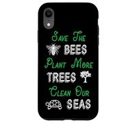 Custodia per iPhone XR Salviamo le api Piantiamo gli alberi Puliamo il clima del