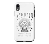 Custodia per iPhone XR Samhain Wicca Wiccan Fine Della Stagione Del Raccolto Più Scuro Mezzo Pagano