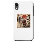 Custodia per iPhone XR Samurai Axolotl Japanese Vintage Funny Gifts Graphic Art