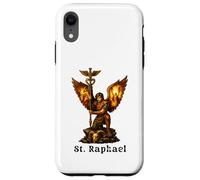 Custodia per iPhone XR San Arcangelo Raffaele Arte Cristiana Fede