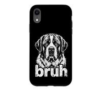 Custodia per iPhone XR San Bernardo Dog Bruh Funny Canine Pet Lover