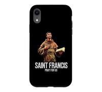 Custodia per iPhone XR San Francesco d'Assisi Animali Cattolici
