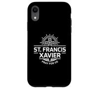 Custodia per iPhone XR San Francesco Saverio prega per noi devozione cattolica