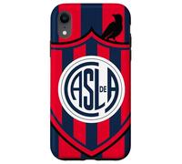 Custodia per iPhone XR San Lorenzo de Almagro - Scudo a strisce CASLA