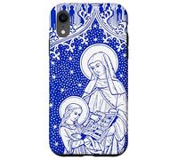 Custodia per iPhone XR Santa Anna Maria Patrona dei Bambini Madri Cattolica