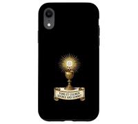 Custodia per iPhone XR Santa Comunione Consacrazione Messa Latina Cattolica