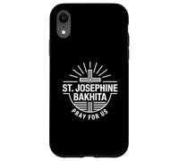 Custodia per iPhone XR Santa Giuseppina Bakhita prega per noi patrono cattolico