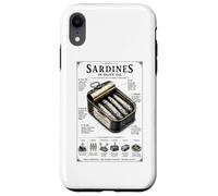 Custodia per iPhone XR Sardine In Olio Di Oliva Anatomia Di Un Umile Tesoro