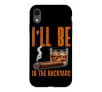 Custodia per iPhone XR Sarò Nel Cortile Sigaro Vintage Bourbon Lovers Whisky