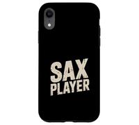 Custodia per iPhone XR Sassofono Jazz Sassofono Music Lover Band