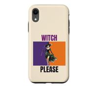 Custodia per iPhone XR Sassy Witch Please Pin Up Costume di Halloween
