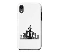 Custodia per iPhone XR Scacchi con personaggi storici