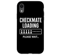 Custodia per iPhone XR Scacco matto Caricamento Attendi Scacchi Divertente